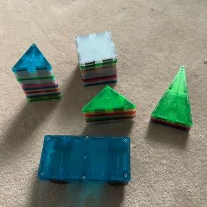 Magnatiles! Original brand. 42 pieces. Excellent Used Condition
